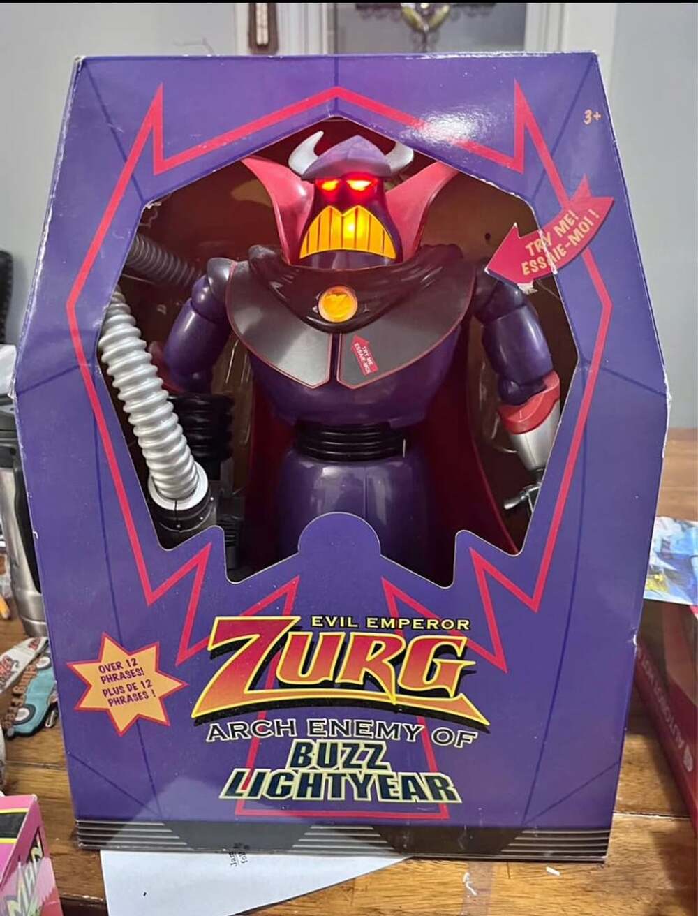 Disney Evil Emperor Zurg Action Figure Toy Story